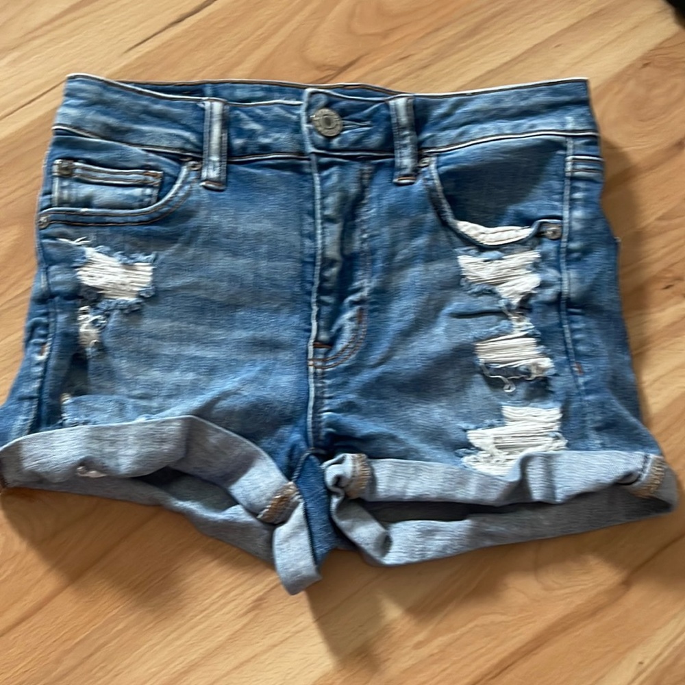 American eagle denim shorts size 2